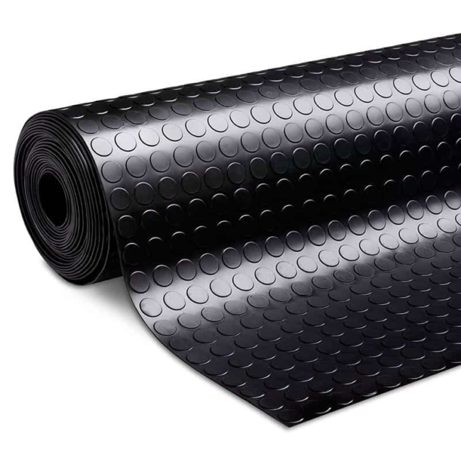 Circular Pattern Rubber Matting