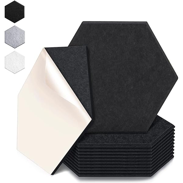 71IyhOlwRL AC UL600 SR600600 Acoustic Hexagonal Soundproofing Panels